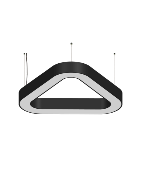 LED triangular light