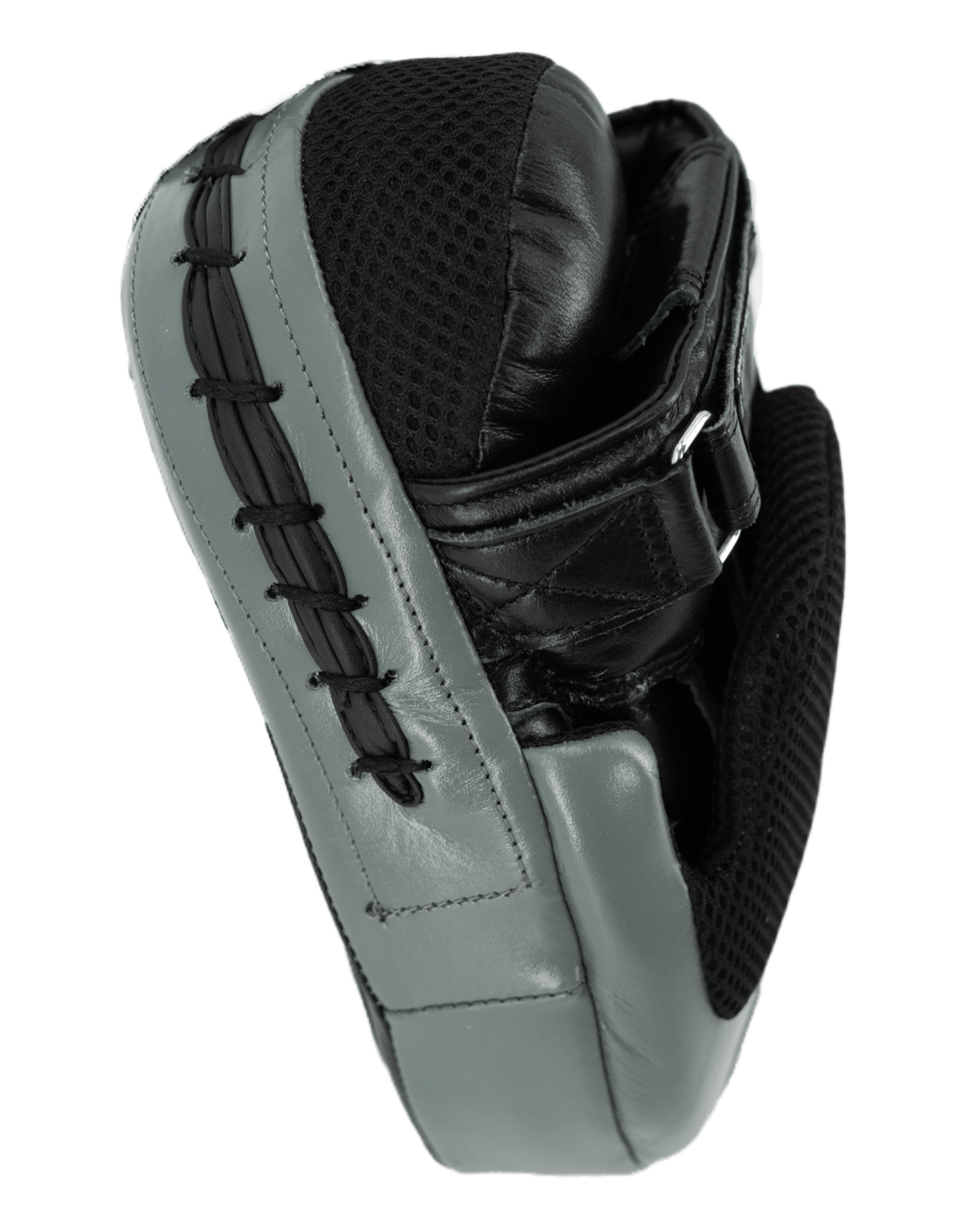 Handpratze Pro, Seitenansicht zeigt das ergonomische Design und die Seitenschutzpolster