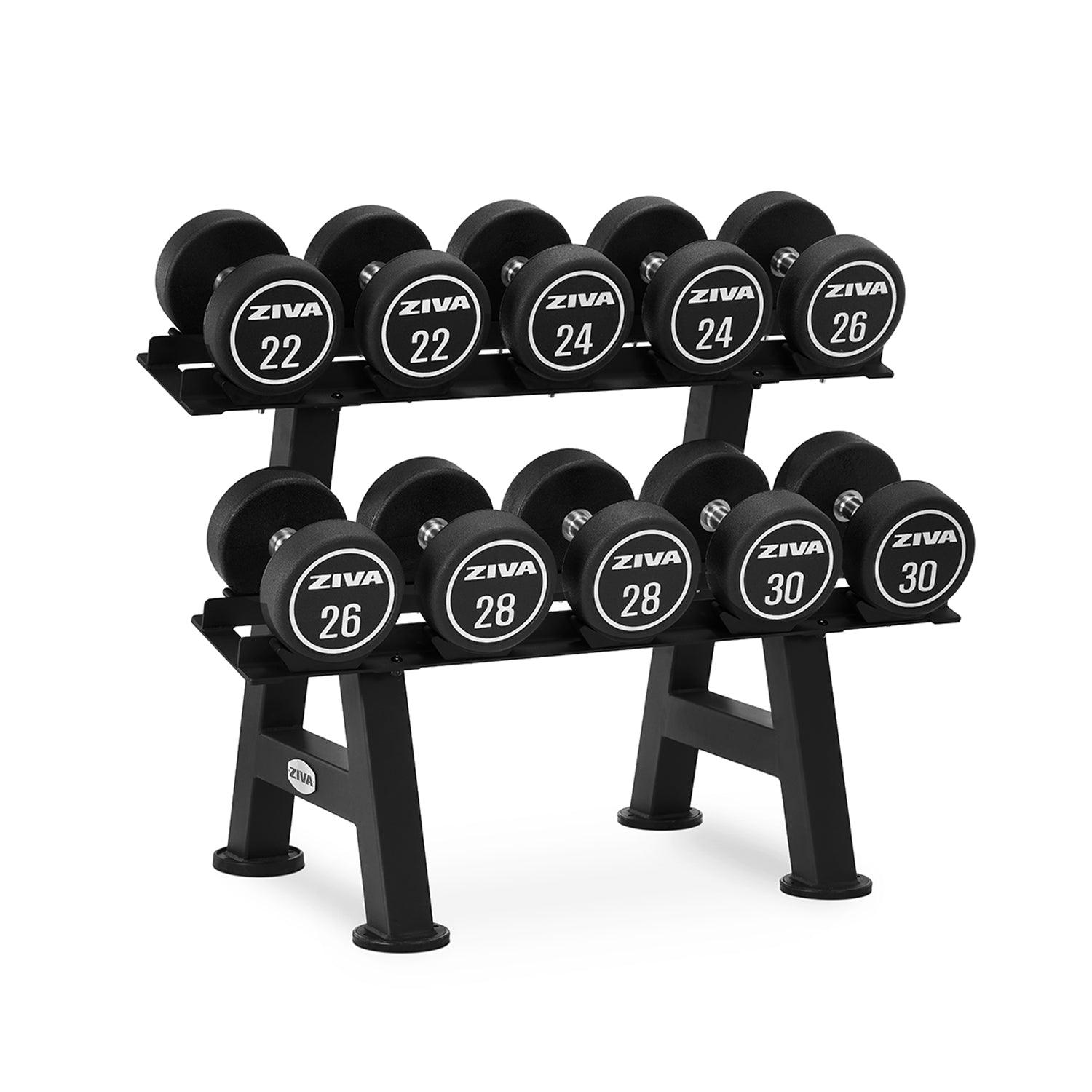 5 Pair Dumbbell Rack with Saddles - Contact Store